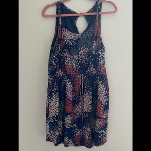 Lucky blue flower dress
